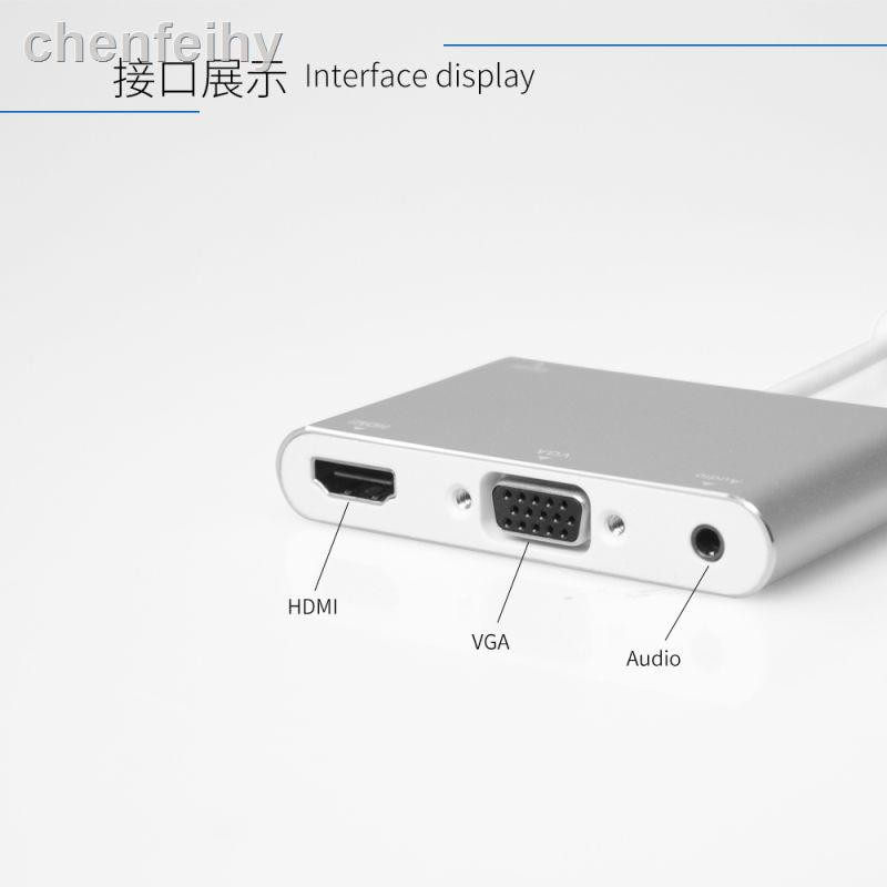 Apple Dây Cáp Chuyển Đổi Cổng Lightning Sang Hdmi / Vga Cho Iphone 7 / 8 / X