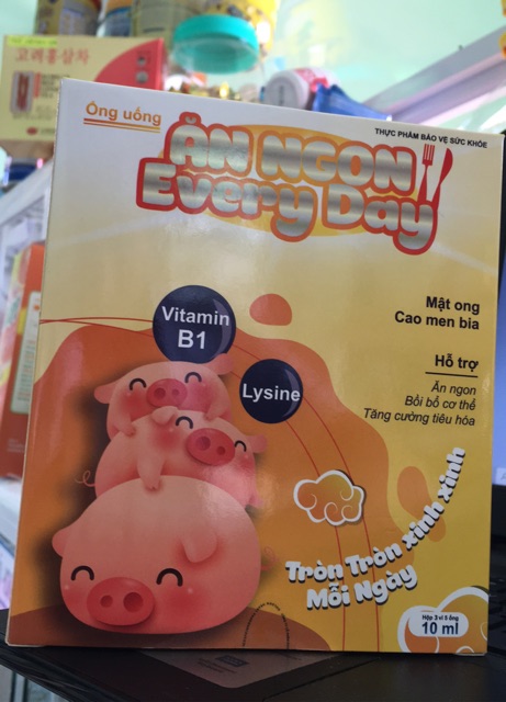 Ăn ngon every day hộp 15 ống hỗ trợ ăn ngon bồi bổ cơ thể