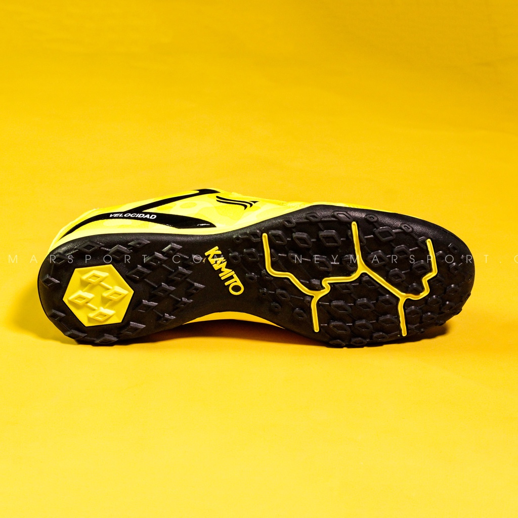 Giày đá bóng Kamito Velocidad Legend TF - Yellow/Black