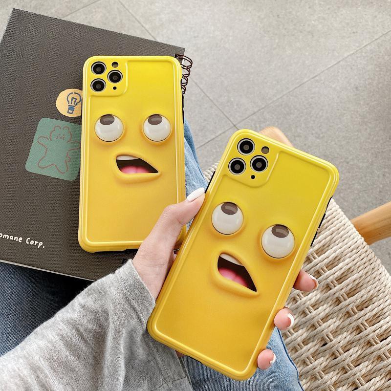 Ốp Lưng Silicon IMD Bảo Vệ Camera Emoji Funny | BigBuy360 - bigbuy360.vn