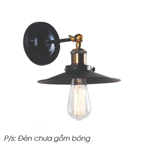 Đèn vách: Mẫu đèn vách bóng Edison trang trí Mã 1002W (chưa bóng)