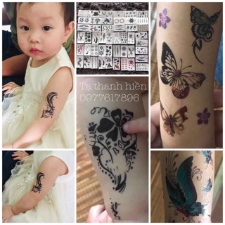 Tato mini 1 tấm nhiều hình