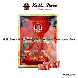 Kẹo sâm Vitamin 6 năm tuổi 200g Hàn Quốc