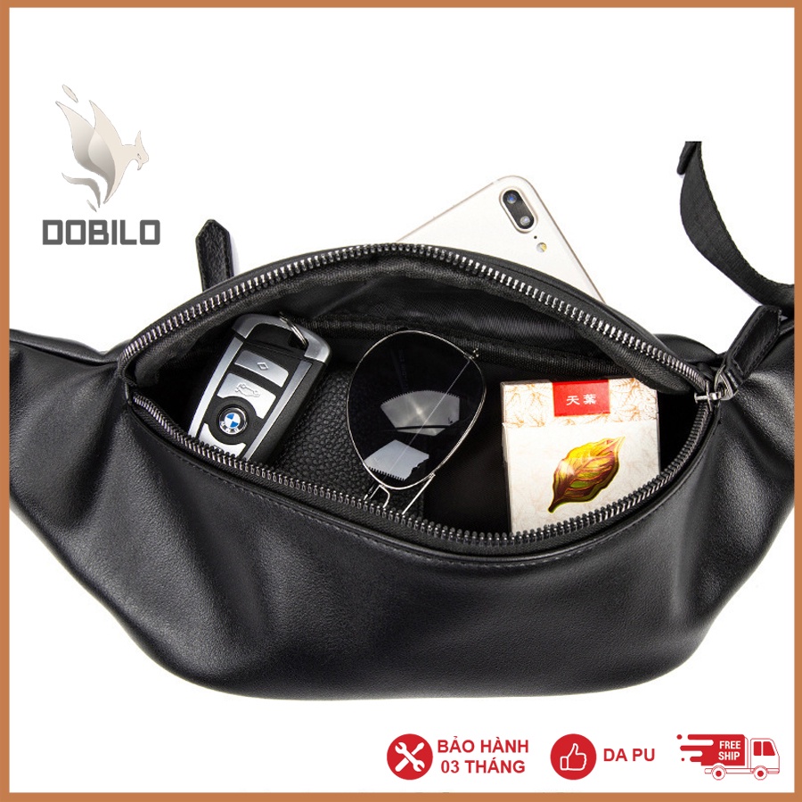 Túi Đeo Chéo Da Nam Nữ Thời Trang Unisex Phong Cách Hàn Quốc BG35