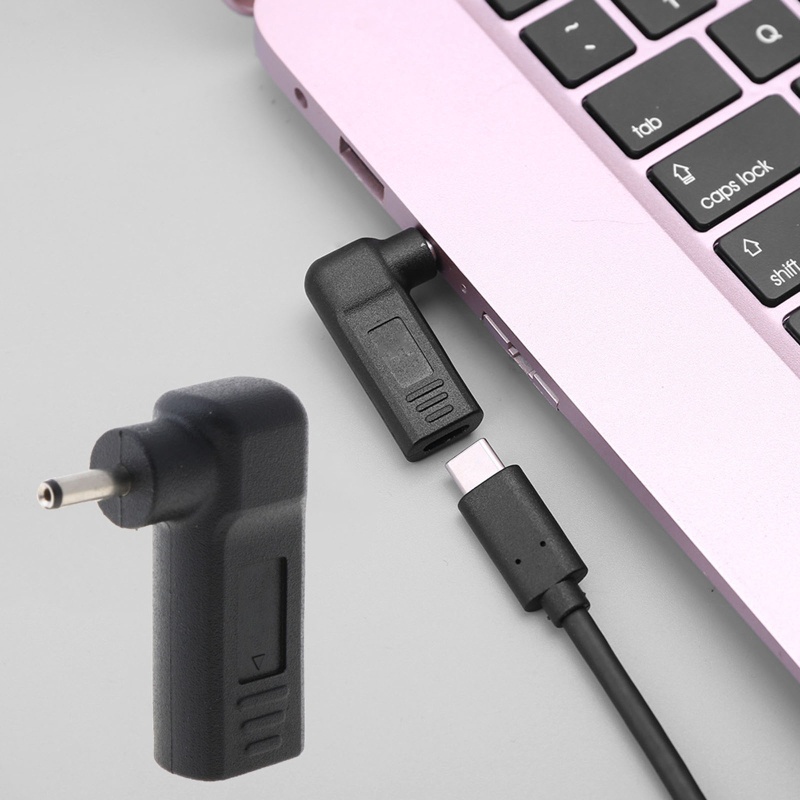 Bộ Chuyển Đổi Sạc USB Type C Đầu Cái 90 Độ Sang Đầu Đực 3 0x1 1mm