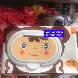 KHĂN ƯỚT DOREMI KHÔNG MÙI 150GR