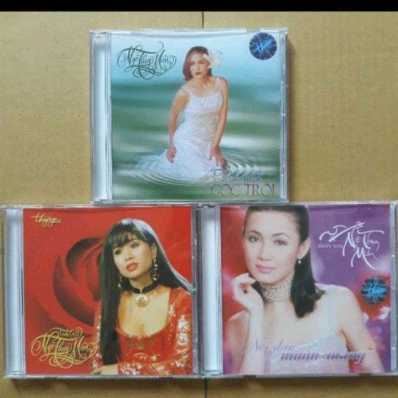 Bộ 3 cd Ngô Thụy Miên phono