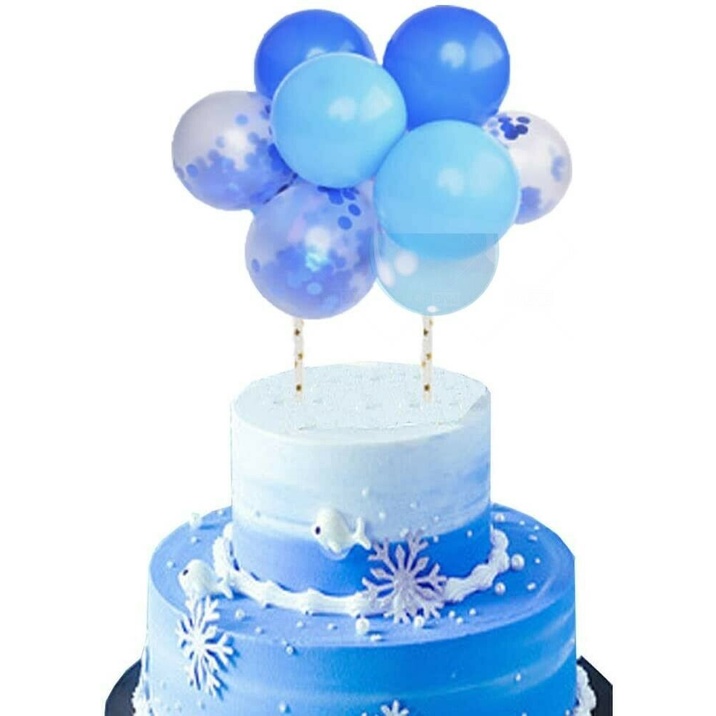 Bong Bóng Nhiều Màu Sắc Trang Trí Bánh Kem Sinh Nhật