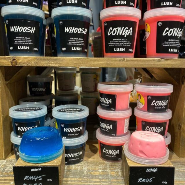 Sữa tắm dạng thạch Lush Whoosh Shower Jelly.
