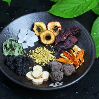 Trà mận - bạc hà