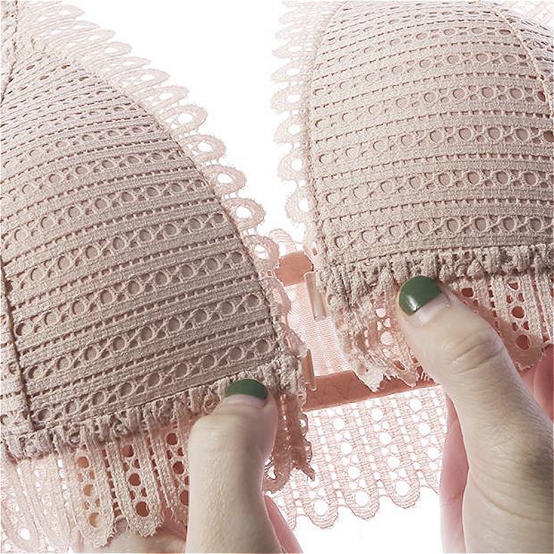 Bộ đồ lót nữ không gọng phối ren gợi cảm | BigBuy360 - bigbuy360.vn