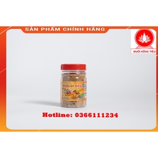 Muối ớt tiêu 120gr - đặc sản pq muối hồng tiêu