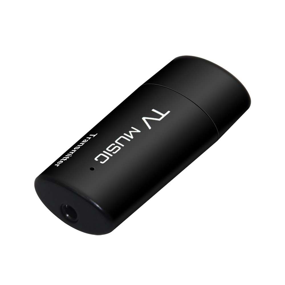 Ĩ TS-BT35F05 USB Bluetooth Audio Transmitter Wireless Stereo Bluetooth Music Box Dongle Adapter for TV MP3 PC Black