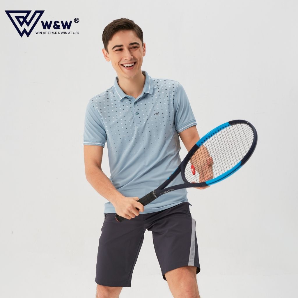 Quần Short Nam W&amp;W Thiết Kế Túi Kéo Khóa Tiện Lợi, Màu Sắc Đa Dạng Tinh Tế, Vải Thoáng Nhẹ, Mát Mẻ WSH36
