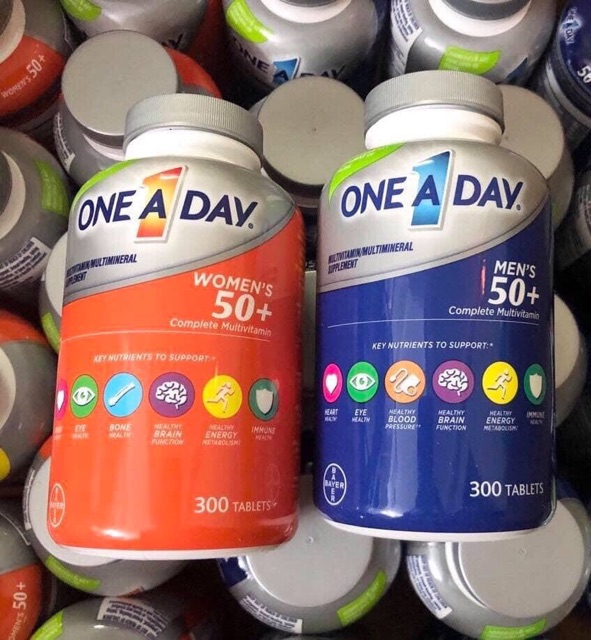[DATE 2022]One A Day Men 50+ & Women 50+ Multivitamin | BigBuy360 - bigbuy360.vn