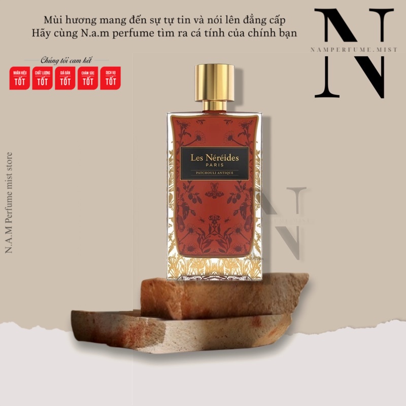 Les Néréides Patchouli Antique EDT | Nước hoa unisex | Lịch lãm và Bí Ẩn