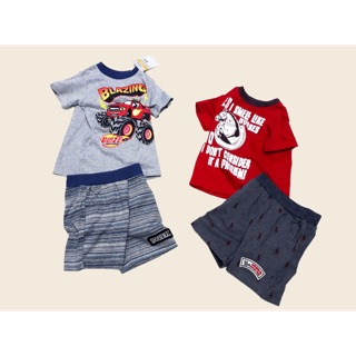 B104542 Bộ cotton Carter bé trai vải xuất dư