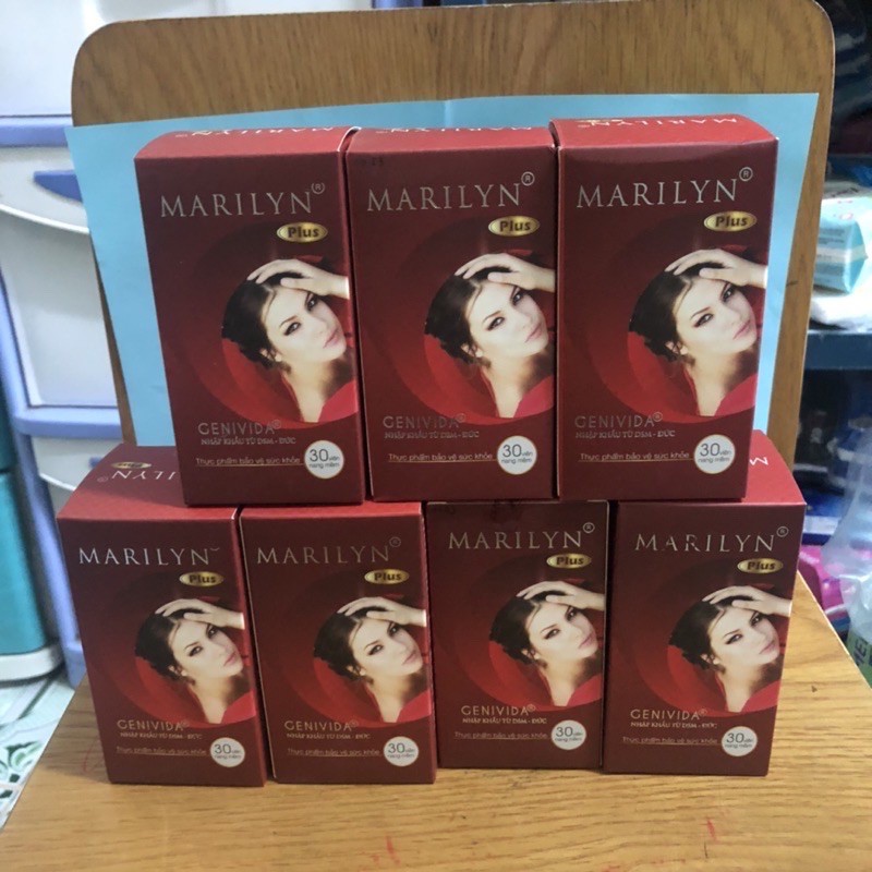 MARILYN plus  - Hỗ trợ cải thiện nội tiết tố nữ,giảm nguy cơ sạm da