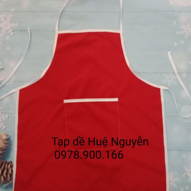 Tạp dề người lớn (không kèm mũ)