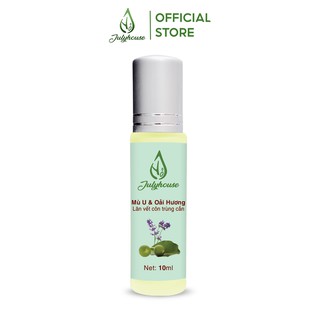Chai lăn Mù U và Oải Hương giảm sưng tấy vết cắn côn trùng 10ml JULYHOUSE