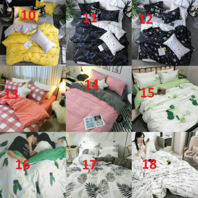 Sét phao cotton polly nhập chăn 2mx2m2 sẵn hàng