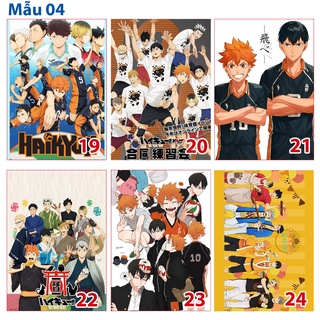 Poster / Tranh dán tường anime Haikyuu! ( 18 mẫu )