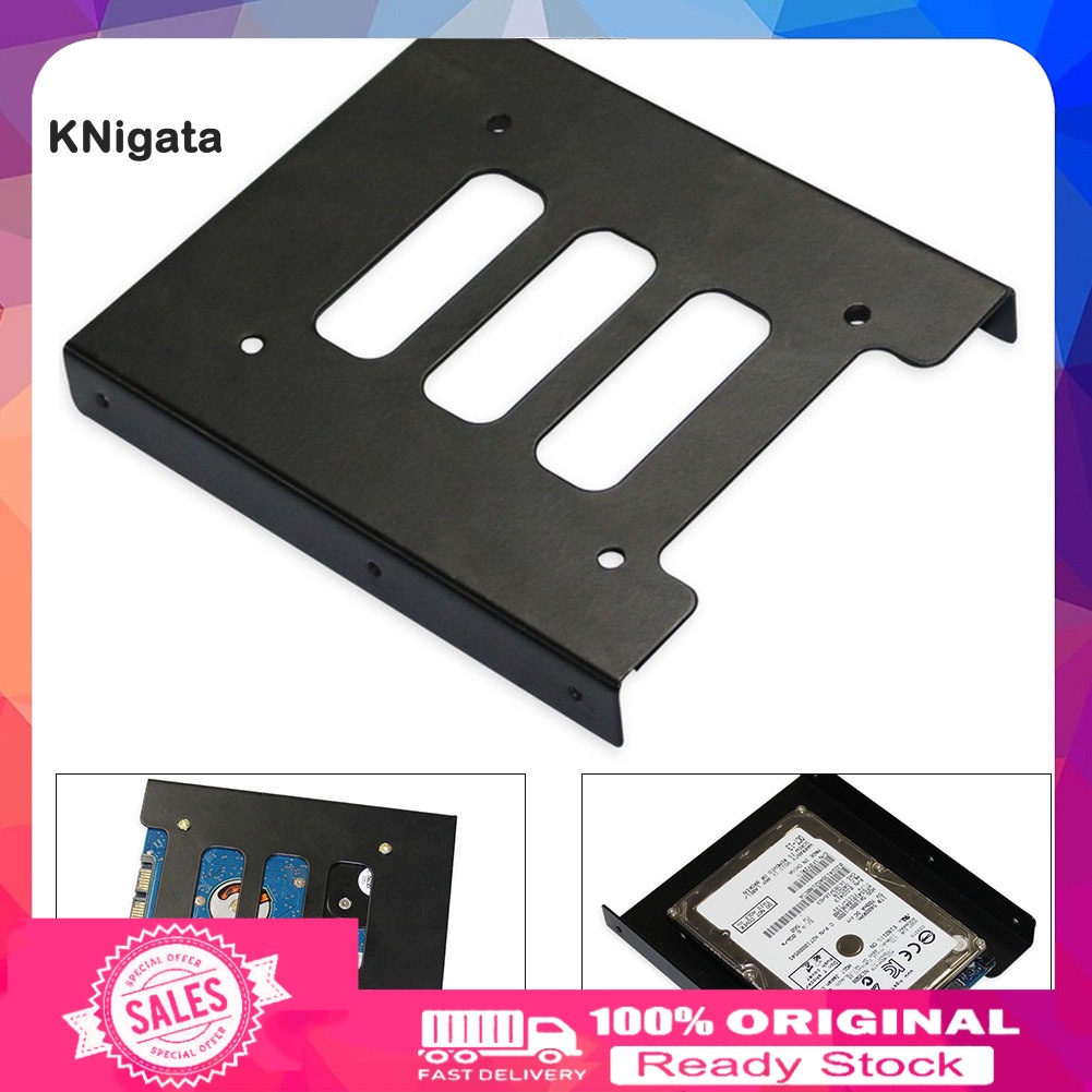 Khay Kim Loại Đựng Ổ Cứng Ssd 2.5 Inch - 3.5 Inch
