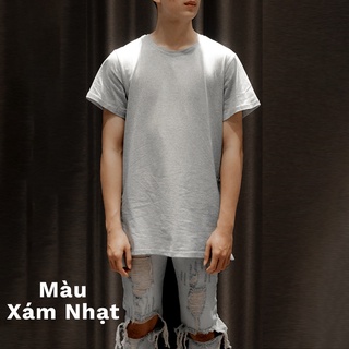 Áo phông thun nam nữ cotton long tee layer