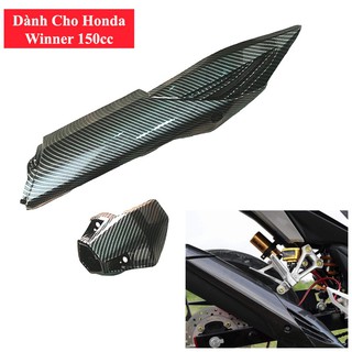Combo Ốp Hông Pô & Chụp Đuôi Pô Sơn Carbon Dành Cho Winner 150cc/ Exciter 150cc