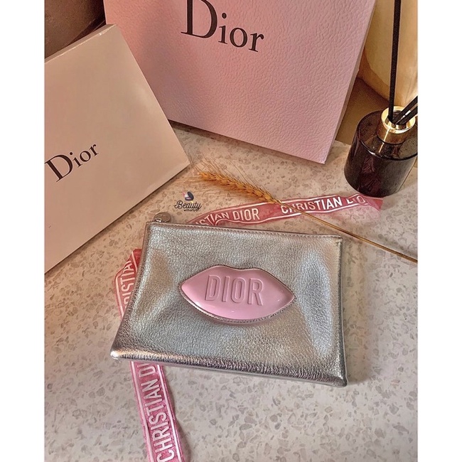 Túi makeup gift dior đựng đồ trang điểm