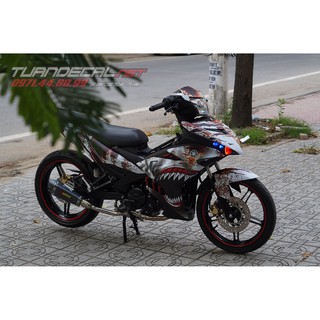 Tem trùm Exciter 150 rỉ sét