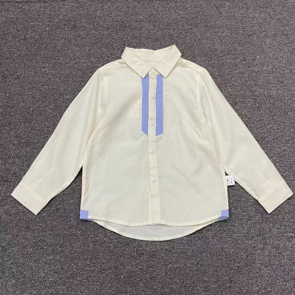 Áo sơ mi dành cho bé trai 3 - 7 tuổi