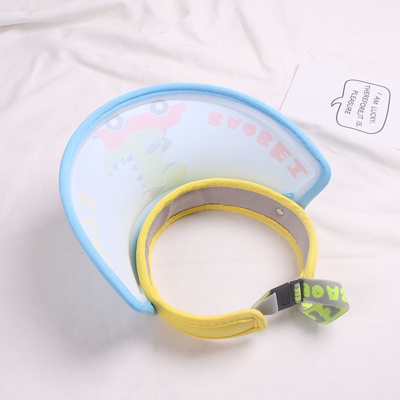 HAT09.14 Mũ Nửa Đầu Che Nắng, Mũ Lưỡi Trai Hở Chóp Hoạt Hình Dễ Thương Cho Bé