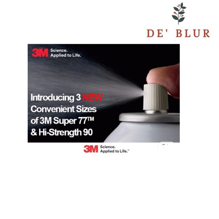 Keo dán dạng xịt đa năng siêu dính 3M super 77 375gr