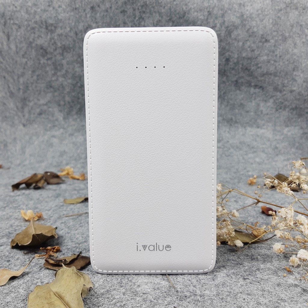 [GIMIGL50K Giảm thêm 50K] Pin sạc dự phòng Li-polymer 10000mAh ivalue J18