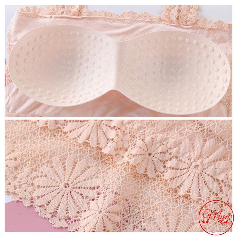 ÁO BRA REN MỀM CUTE MỚI DÁNG CROP TOP 533  MYN_UNDERWEAR