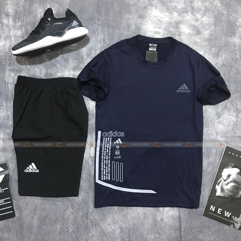 Bộ Quần Áo Thể Thao Nam Cổ Tròn Chất Vải Thun Lỗ Kim Thoáng Mát in hình sườn áo (Xăm H3) | BigBuy360 - bigbuy360.vn