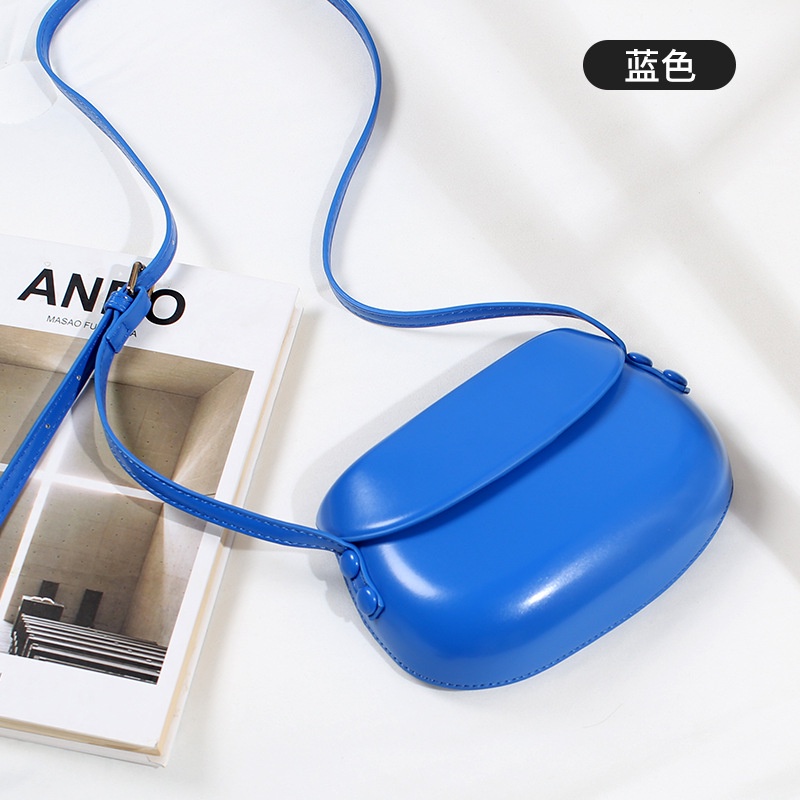 Túi Xách Đeo Vai Cỡ Lớn Màu Kẹo Ngọt Phong Cách Retro Thời Trang Mới