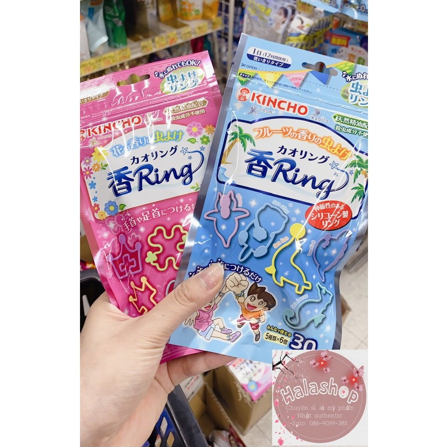 Vòng đeo tránh muỗi, côn trùng cắn của Nhật