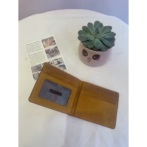 [TonaShoe] Ví HandMade TonaShoe Kiểu Dáng Đứng Và Ngang Tiện Lợi Màu Cổ Điển