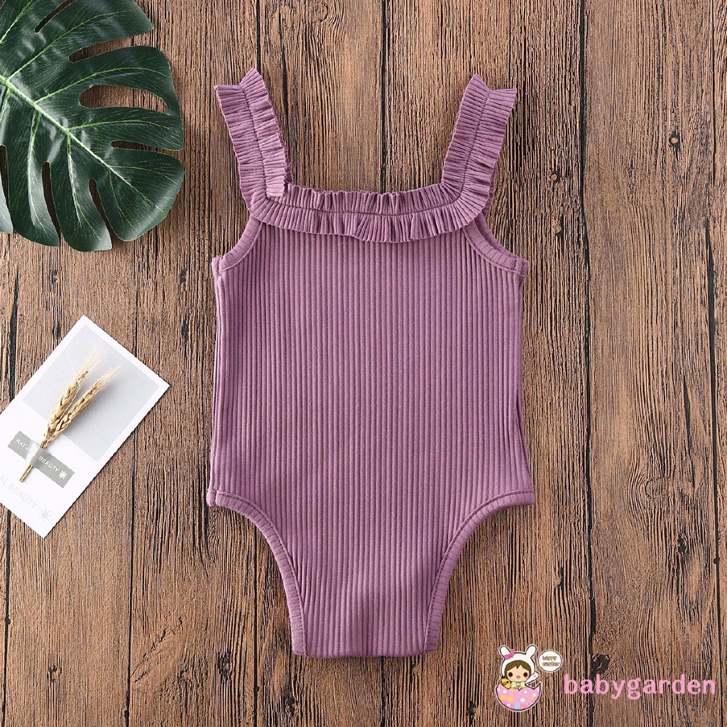 Đồ Liền Thân Sát Nách Mùa Hè Cho Bé Gái Từ 0-2 Tuổi