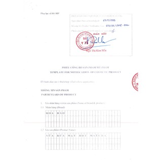Sữa Rửa Mặt Hoa Đào