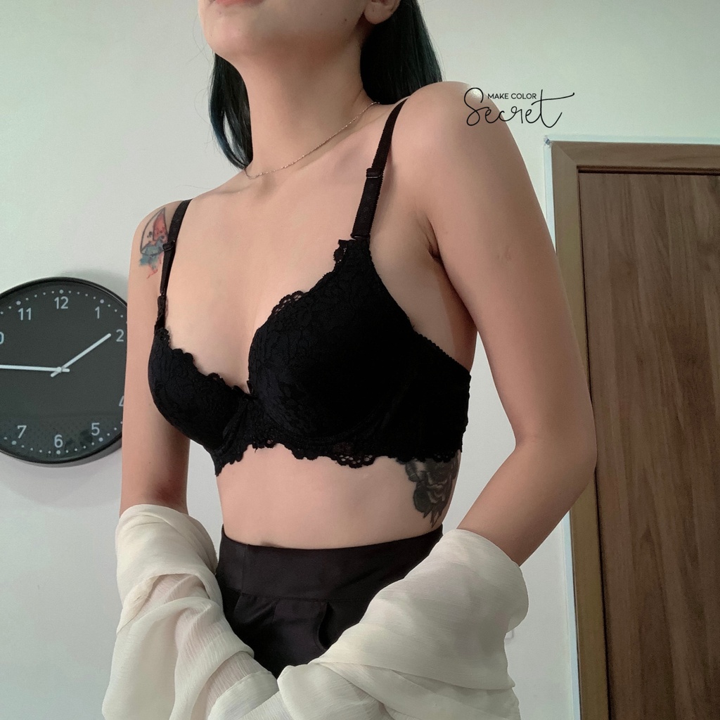 Áo ngực ren có gọng hàng đẹp hình tiệm chụp