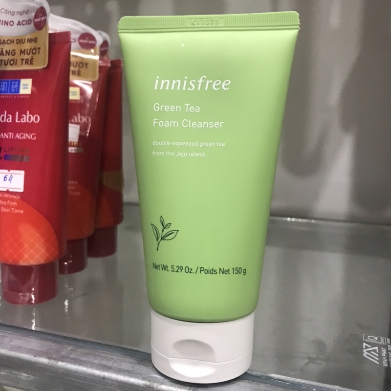 Sữa Rửa Mặt Innisfree trà xanh 150g