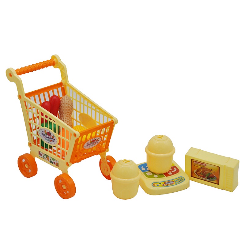 Bộ đồ chơi Nấu Ăn kèm xe đẩy bán hàng T3568-16