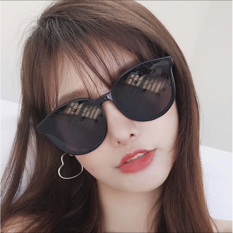 Kính râm kính mát Gm đen bạc sang chảnh đi biển đi du lịch hè