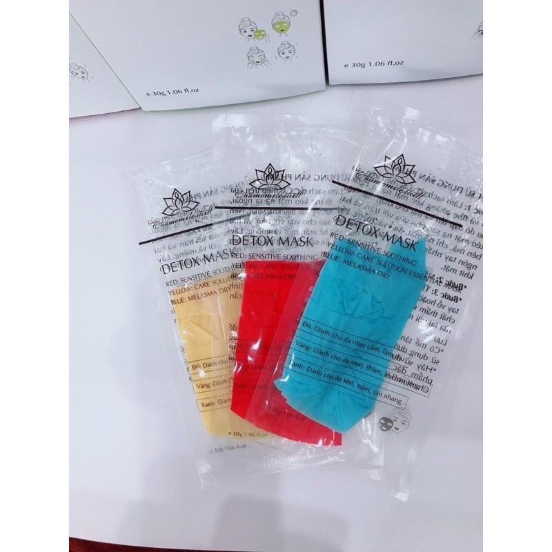 Mặt nạ sợi sinh học chamomileskill hàng chuẩn