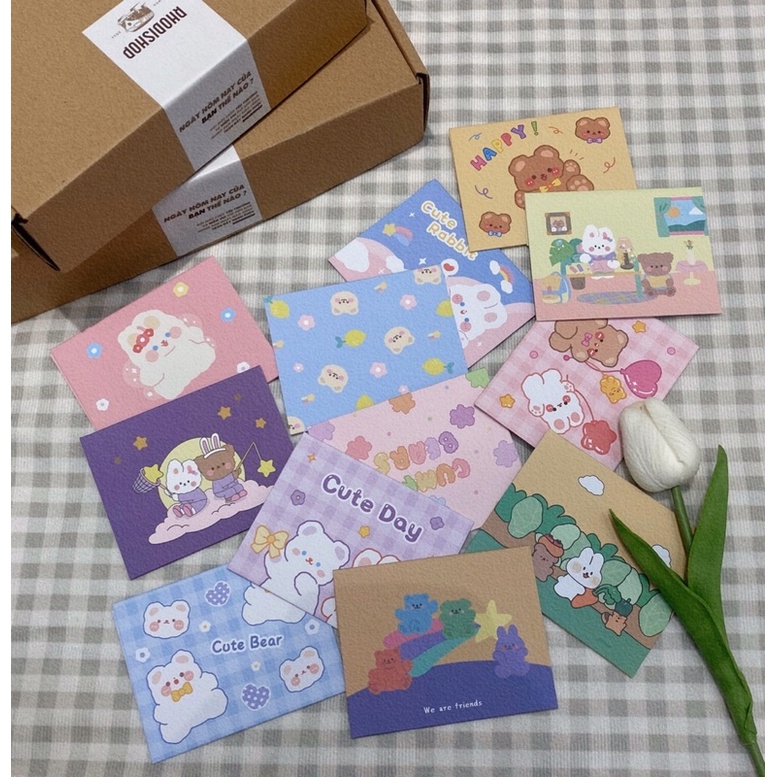 Set Hộp Quà & Thiệp RHODISHOP