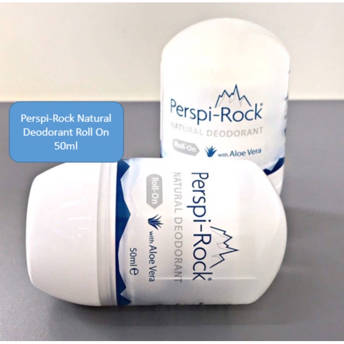 Lăn khử mùi tự nhiên Perspi-Rock Natural Deodorant Roll On 50ml