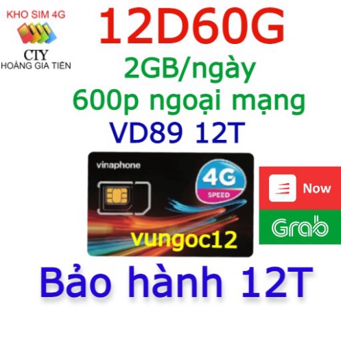 GIÁ CỰC SỐC SIM 4G VINA VD149  VD89 KM 4GB/NGÀY D500 MIỄN PHÍ 12T KHÔNG NẠP TIỀN ....